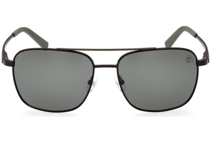 Sunčane naočale Timberland TB9303 02R Polarized Pilotski Crni