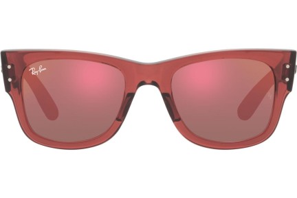 Sunčane naočale Ray-Ban Mega Wayfarer RB0840S 66372K Kvadratni Ružičasti