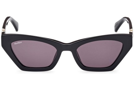 Sunčane naočale Max Mara MM0057 01A Cat Eye Crni