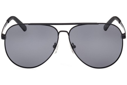 Sunčane naočale Guess GU00059 02D Polarized Pilotski Crni