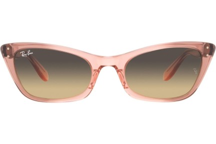 Sunčane naočale Ray-Ban Lady Burbank RB2299 1344BG Cat Eye Ružičasti