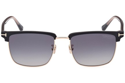 Sunčane naočale Tom Ford FT0997-H 02D Polarized Zadebljani gornji dio Crni