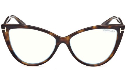 Naočale Tom Ford FT5843-B 052 Cat Eye Havana