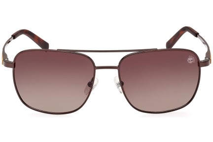 Sunčane naočale Timberland TB9303 48H Polarized Pilotski Smeđi