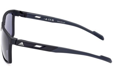 Sunčane naočale Adidas Sport SP0067 02A Pravokutan Crni