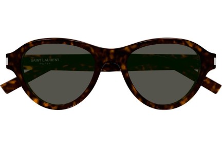 Sunčane naočale Saint Laurent SL520SUNSET 002 Ovalni Havana