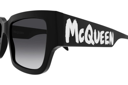 Sunčane naočale Alexander McQueen AM0329S 001 Kvadratni Crni