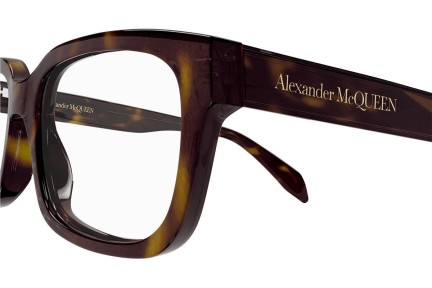 Naočale Alexander McQueen AM0345O 002 Pravokutan Havana