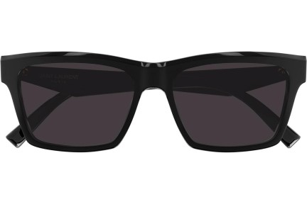 Sunčane naočale Saint Laurent SLM104 004 Polarized Kvadratni Crni