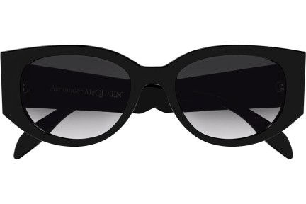 Sunčane naočale Alexander McQueen AM0330S 001 Tiny Crni