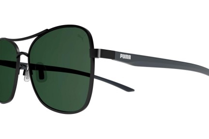 Sunčane naočale Puma PE0167SA 002 Polarized Pravokutan Crni