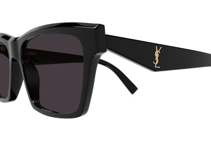 Sunčane naočale Saint Laurent SLM104 004 Polarized Kvadratni Crni