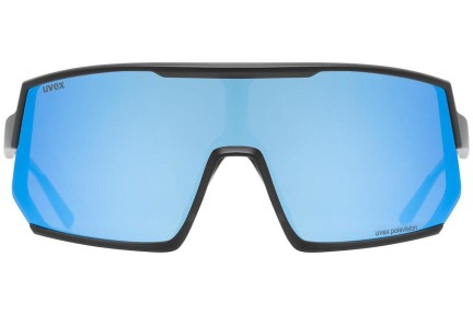 Sunčane naočale uvex sportstyle 235 P 2240 Polarized Spojene | Shield Crni