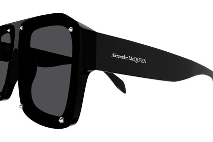 Sunčane naočale Alexander McQueen AM0335S 001 Kvadratni Crni