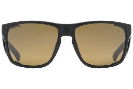 Sunčane naočale uvex sportstyle 312 VPX 2261 Polarized Kvadratni Crni