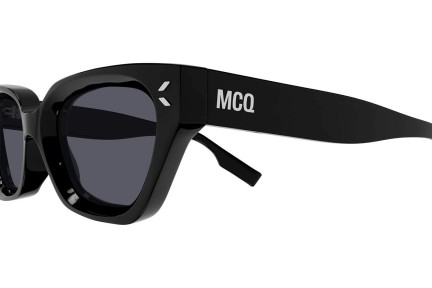 Sunčane naočale McQ MQ0345S 001 Cat Eye Crni