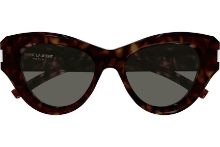 Sunčane naočale Saint Laurent SL506 002 Cat Eye Havana