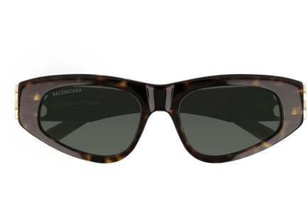 Sunčane naočale Balenciaga BB0095S 002 Cat Eye Havana