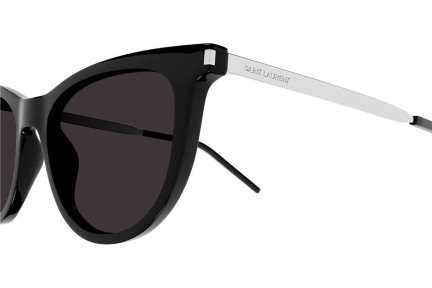 Sunčane naočale Saint Laurent SL510 001 Cat Eye Crni