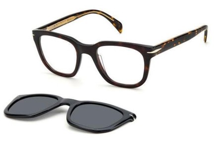 Naočale David Beckham DB7043/CS 086/M9 Polarized Kvadratni Havana