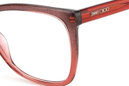 Naočale Jimmy Choo JC362 MXW Kvadratni Crveni