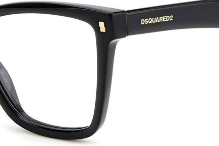 Naočale Dsquared2 D20059 807 Cat Eye Crni