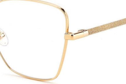 Naočale Jimmy Choo JC333 000 Cat Eye Zlatni