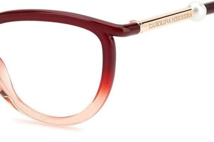 Naočale Carolina Herrera HER0079 C19 Cat Eye Crveni