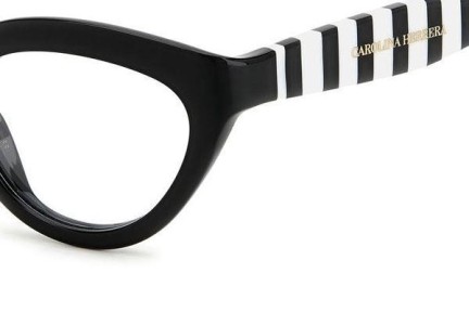 Naočale Carolina Herrera HER0090 80S Cat Eye Crni