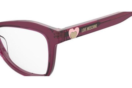 Naočale Love Moschino MOL604 MU1 Cat Eye Ružičasti