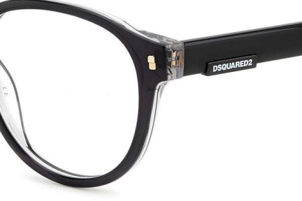 Naočale Dsquared2 D20049 7C5 Okrugao Crni