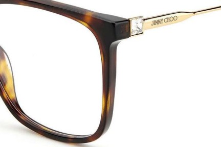 Naočale Jimmy Choo JC341 086 Kvadratni Havana