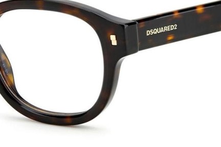 Naočale Dsquared2 D20023 086 Okrugao Havana