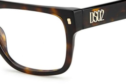 Naočale Dsquared2 D20036 086 Flat Top Havana