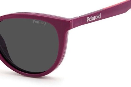 Naočale Polaroid Junior PLD8051/CS B3V/M9 Polarized Cat Eye Ljubičasti