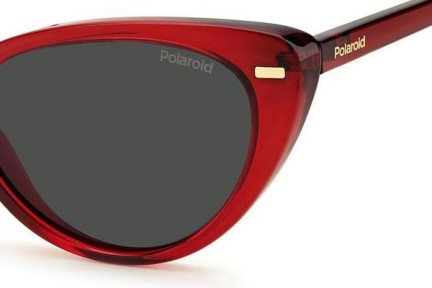 Sunčane naočale Polaroid PLD4109/S C9A/M9 Polarized Cat Eye Crveni