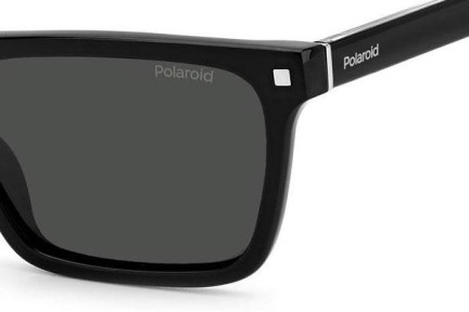 Sunčane naočale Polaroid PLD4116/S/X 807/M9 Polarized Pravokutan Crni