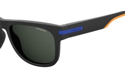 Sunčane naočale Polaroid Active Collection PLD2065/S 0VK/M9 Polarized Kvadratni Crni