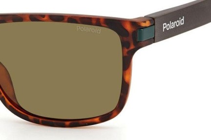 Sunčane naočale Polaroid PLD2123/S PHW/SP Polarized Kvadratni Havana