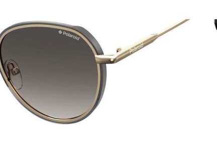 Sunčane naočale Polaroid PLD6114/S RHL/LB Polarized Okrugao Zlatni