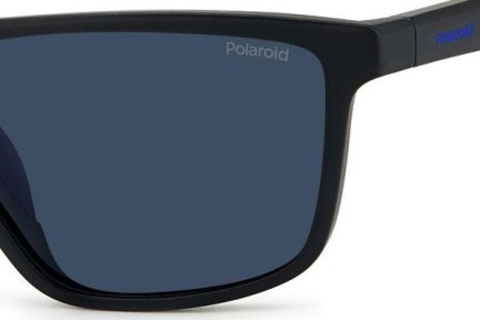 Sunčane naočale Polaroid PLD7044/S 0VK/C3 Polarized Kvadratni Crni