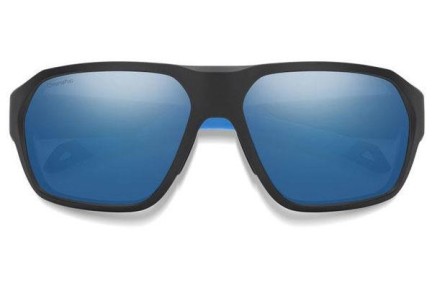 Sunčane naočale Smith DECKBOSS 0VK/QG Polarized Pravokutan Crni