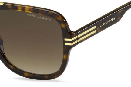 Sunčane naočale Marc Jacobs MARC637/S 086/HA Pilotski Havana