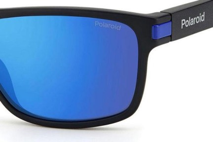 Sunčane naočale Polaroid PLD2121/S 0VK/5X Polarized Pravokutan Crni