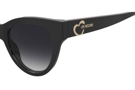 Sunčane naočale Love Moschino MOL053/S UYY/9O Cat Eye Crni