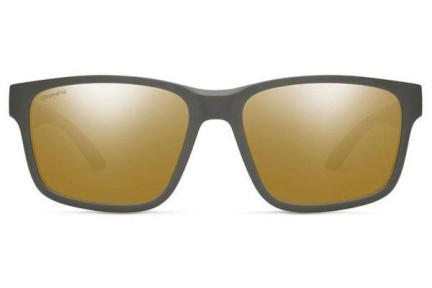 Sunčane naočale Smith BASECAMP FRE/QE Polarized Kvadratni Sivi