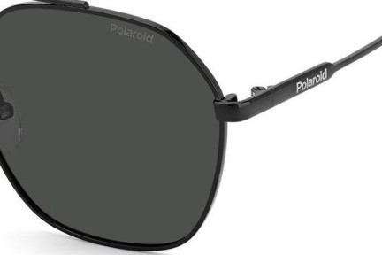 Sunčane naočale Polaroid PLD6172/S 807/M9 Polarized Okrugao Crni