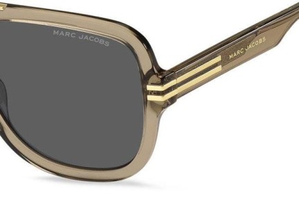 Sunčane naočale Marc Jacobs MARC637/S HAM/IR Pilotski Bež