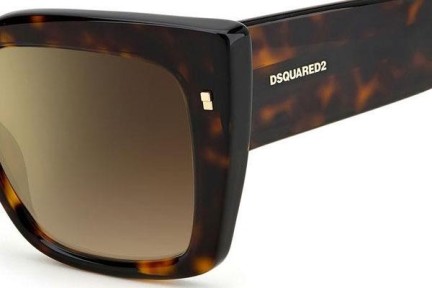 Sunčane naočale Dsquared2 D20017/S 086/JL Cat Eye Havana