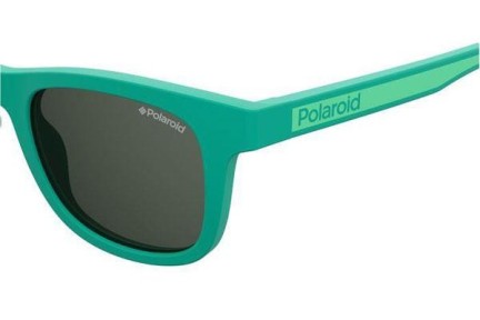 Sunčane naočale Polaroid Junior PLD8031/S 1ED/M9 Polarized Kvadratni Zeleni